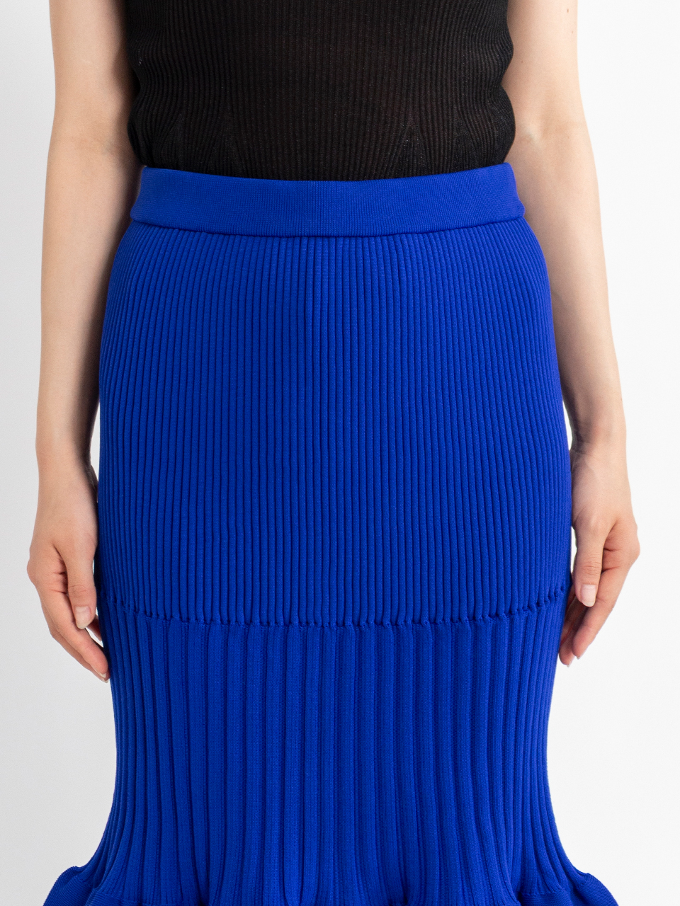FLUTED MERMAID SKIRT -フルーテッドマーメイドスカート-CFCL