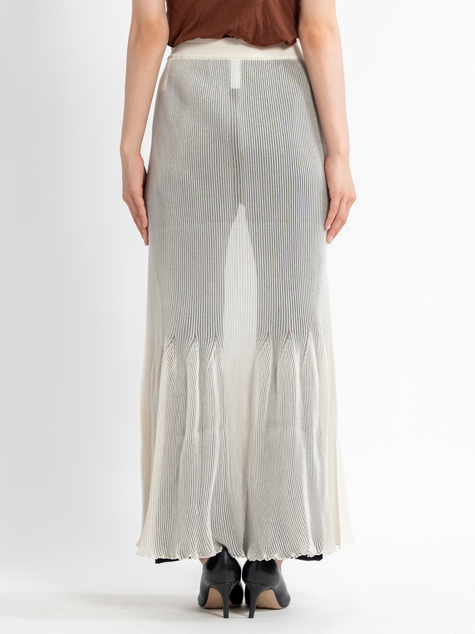 HYPHA LUCENT GLITTER MERMAID SKIRT-ハイファルセント