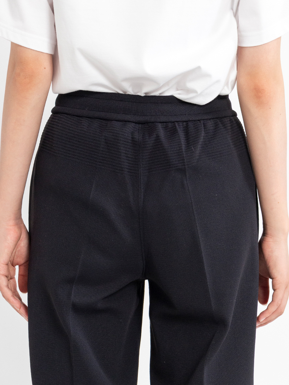 SOFT MILAN SEMI WIDE PANTS-ソフトミランセミワイドパンツ-CFCL