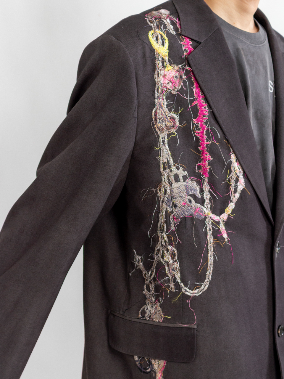 せ*う様 【最安価】Embroidered Chain Tailored Tro イデアル公式オンラインショップ / EMBROIDERED CHAIN TAILORED