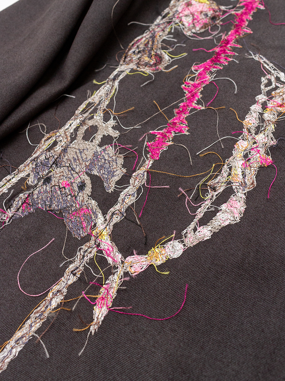 EMBROIDERED CHAIN TAILORED JACKET-エンブロイダードチェーン