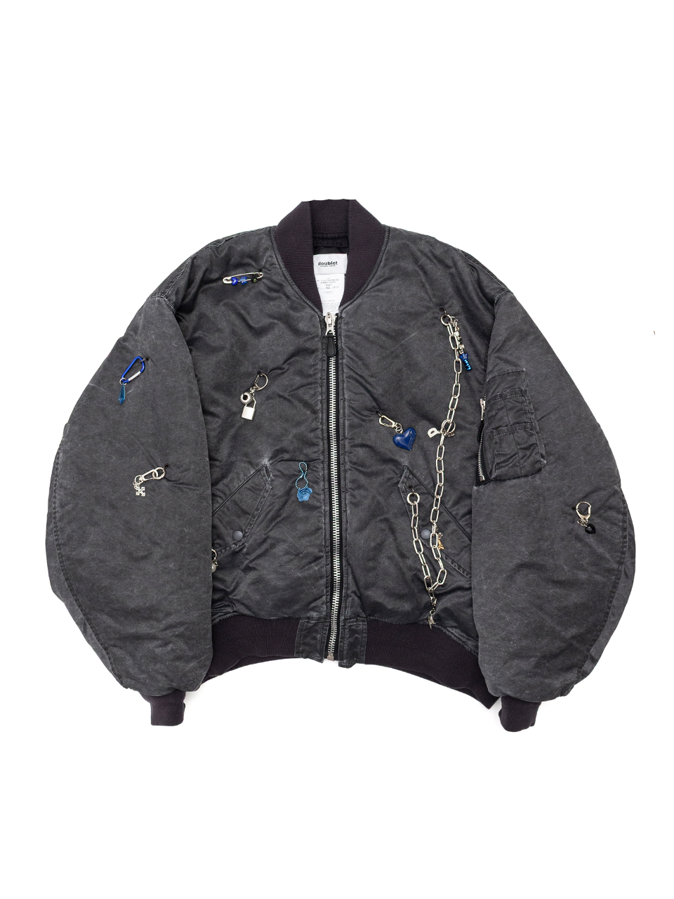 ジャケット・アウター Doublet Key Chain Bomber Jacket M doublet/ダブレット/KEY CHAIN DECORATED BOMBER JACKET | L.H.P