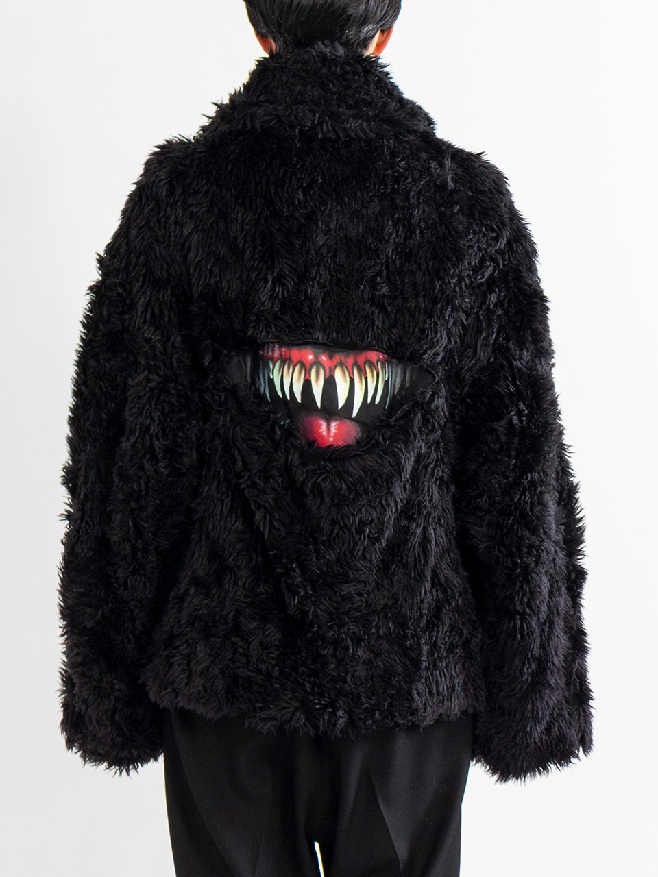 Doublet ファージャケット　ブラック　コウモリ Doublet ファージャケットブラックコウモリ