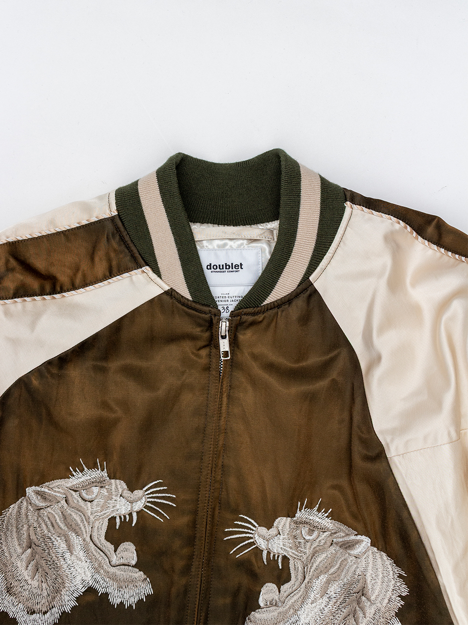 DISTORTED CUTTING SOUVENIOR JACKET-ディストーティドカッティング