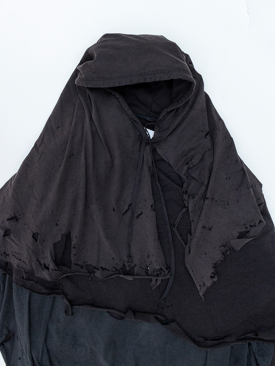 関税込【doublet】PHANTOM FRAYED HOODIE PHANTOM FRAYED HOODIE-ファントムフレイドフーディー-doublet