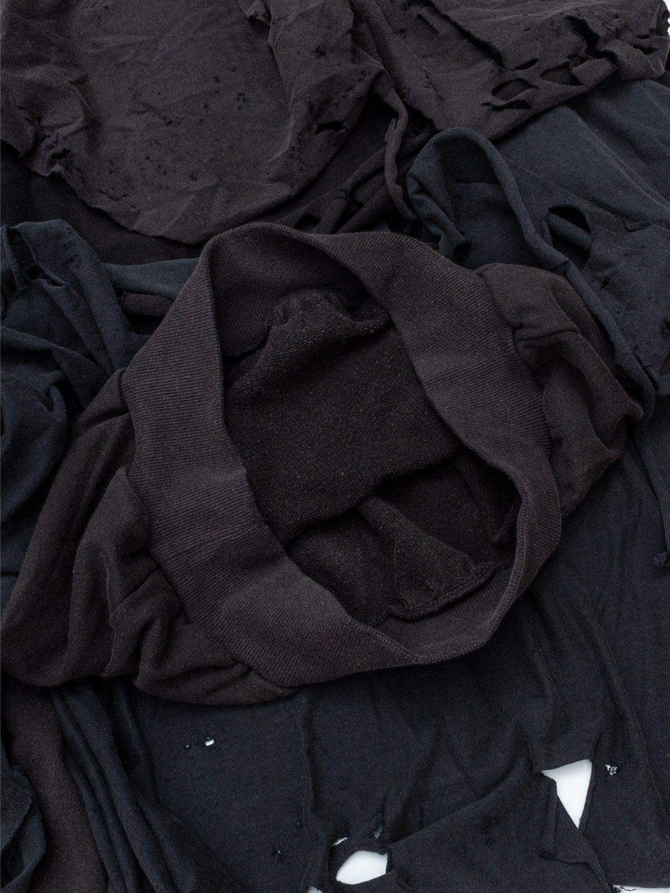 関税込【doublet】PHANTOM FRAYED HOODIE PHANTOM FRAYED HOODIE-ファントムフレイドフーディー-doublet
