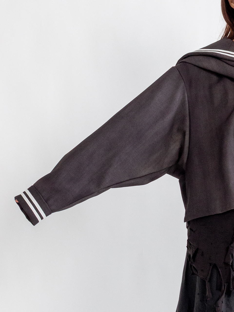 トップス doublet ダブレット doublet Ribcage Knit Pullover （Grey