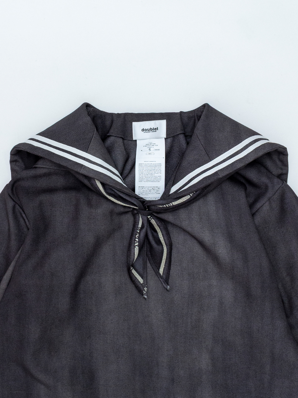 NEO SAILOR HIGH-COLLAR TOP-ネオセーラーハイカラートップ-doublet