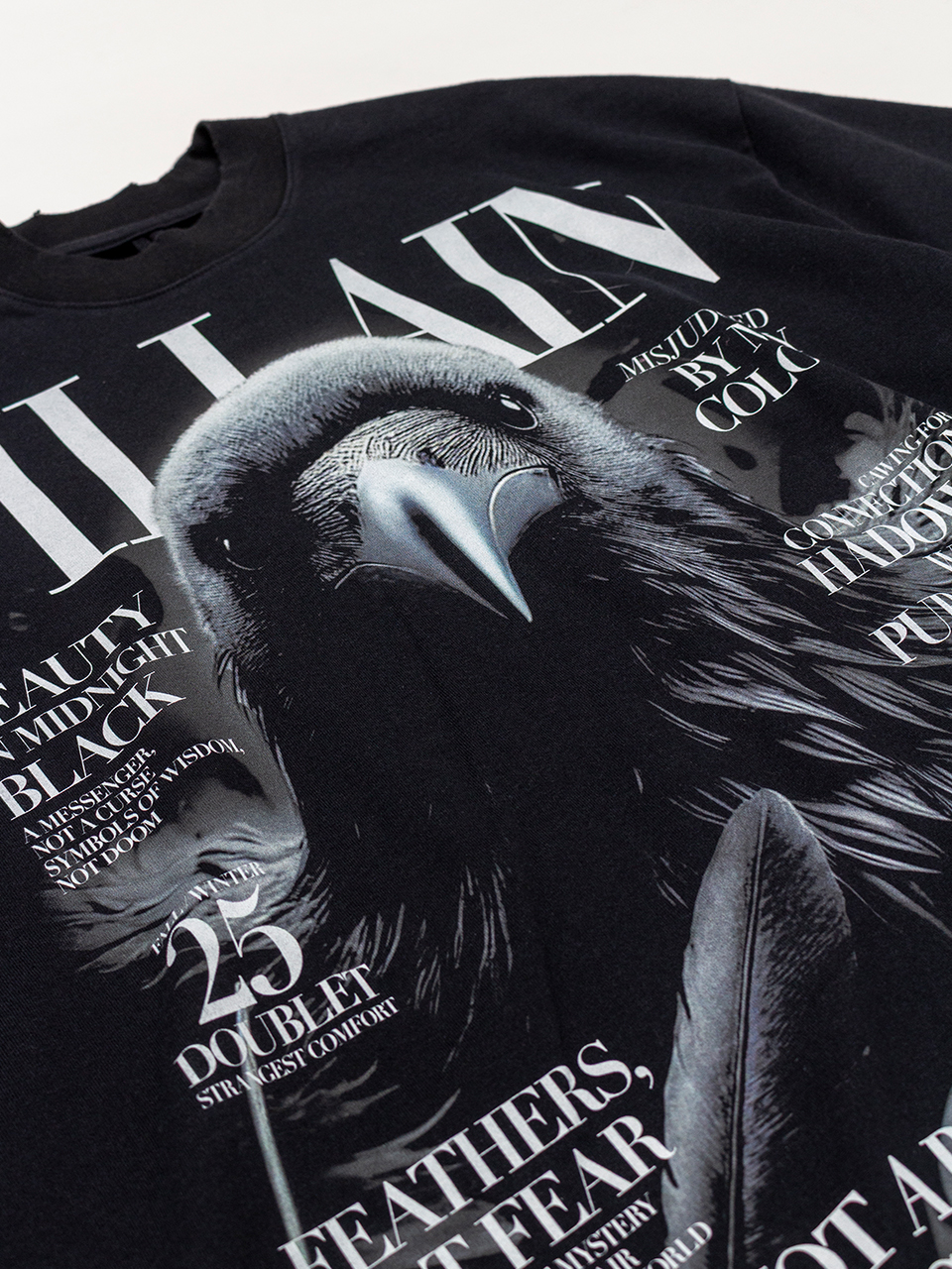 VILLAIN COVER PRINT T-SHIRT-ヴィランカバープリントTシャツ