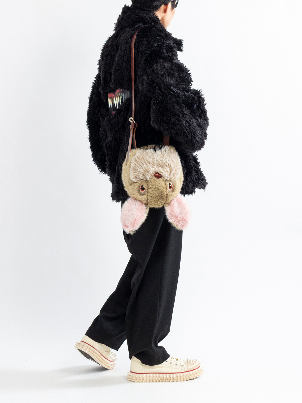 RABBIT HEAD BAG/SMALL-ラビットヘッドバッグ/スモール-doublet