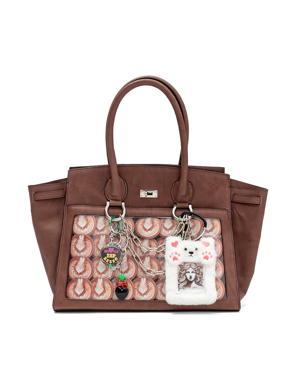 BREW-DYED LEATHER ITA BAG-ブリューダイレザーITAバッグ