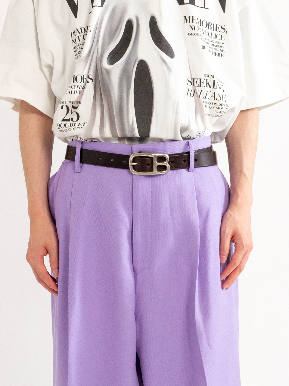 doublet 24AW DB BUCKLE BELT ブラウン SWIPES / doublet/ダブレット 通販-正規取扱店/SWIPES-スワイプス