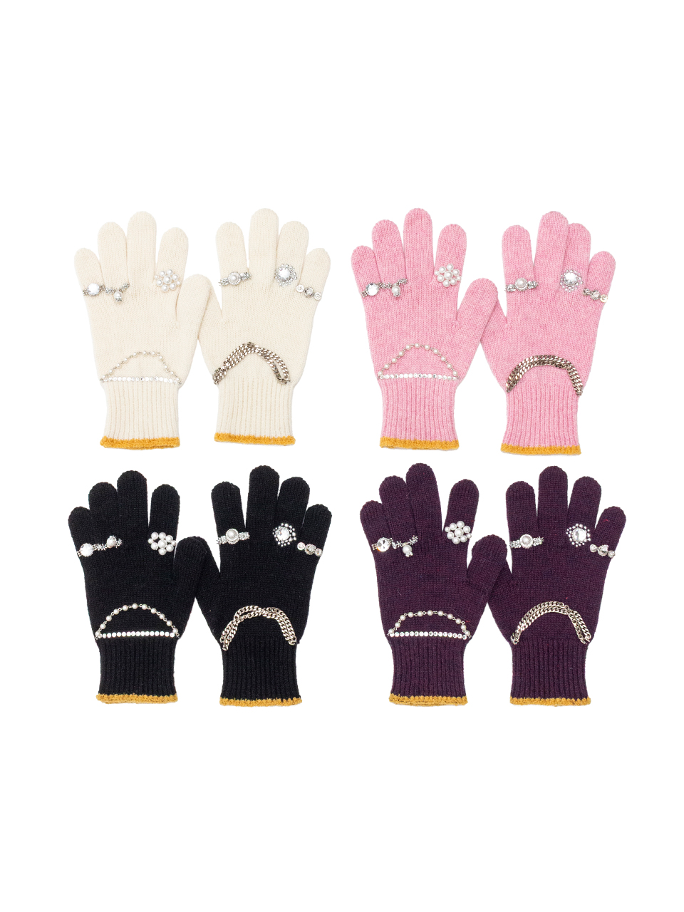 doublet ダブレット HAND-KNITTING リブニット フェイス ダブレット doublet Ribcage Knit Pullover （Grey） -FASCINATE