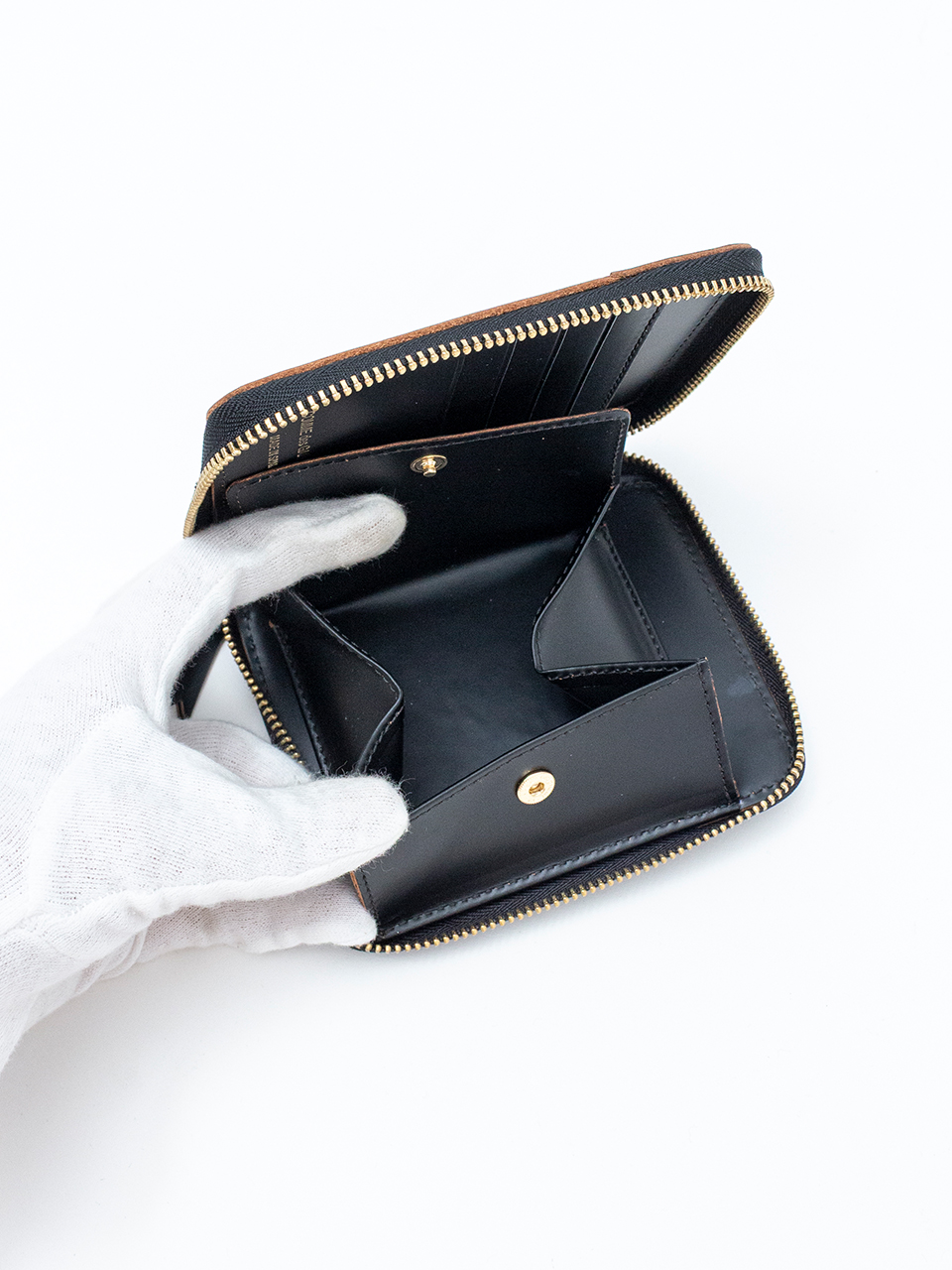 CDG Wallet Triple Stitch Zip Around 財布 COMME des GARCONS WALLETS(コムデギャルソンウォレッツ