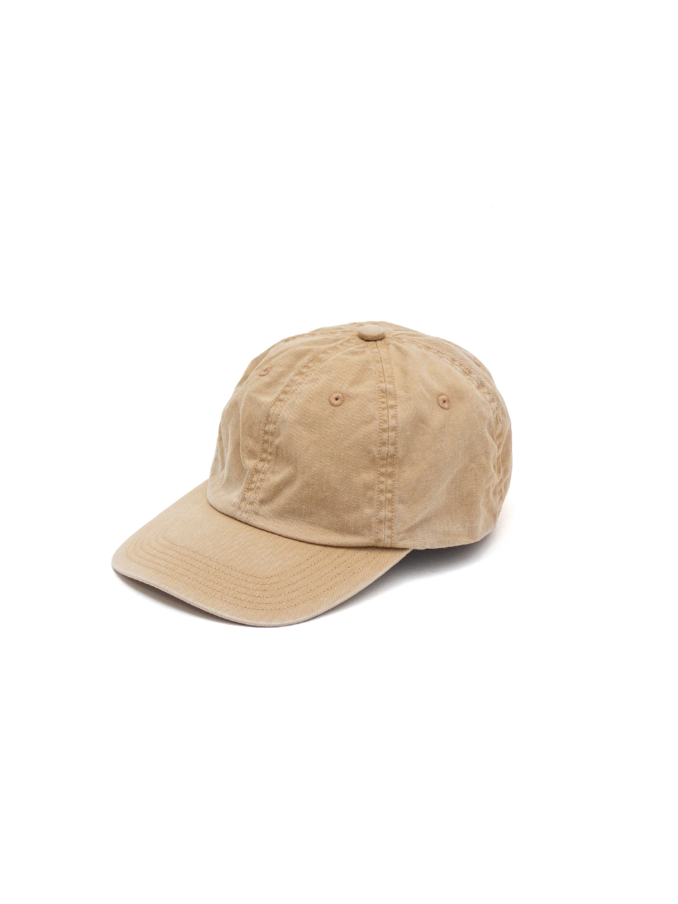 キジマタカユキ エラスティックバック 6パネルキャップ ベージュ Elastic back 6panel cap-エラスティックバック6パネルキャップ
