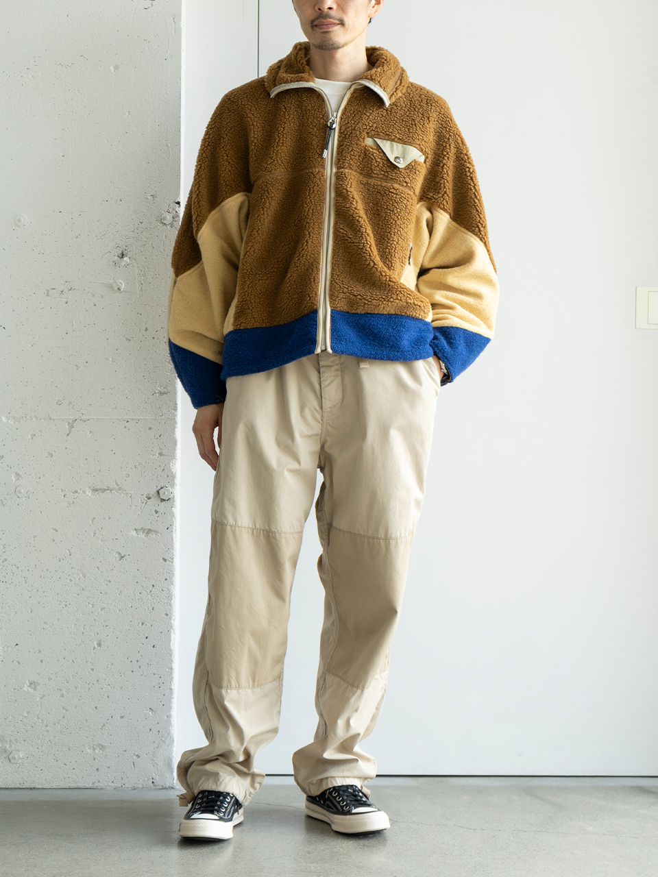 Wool jersey blouson-ウールジャージーブルゾン-TOGA VIRILIS