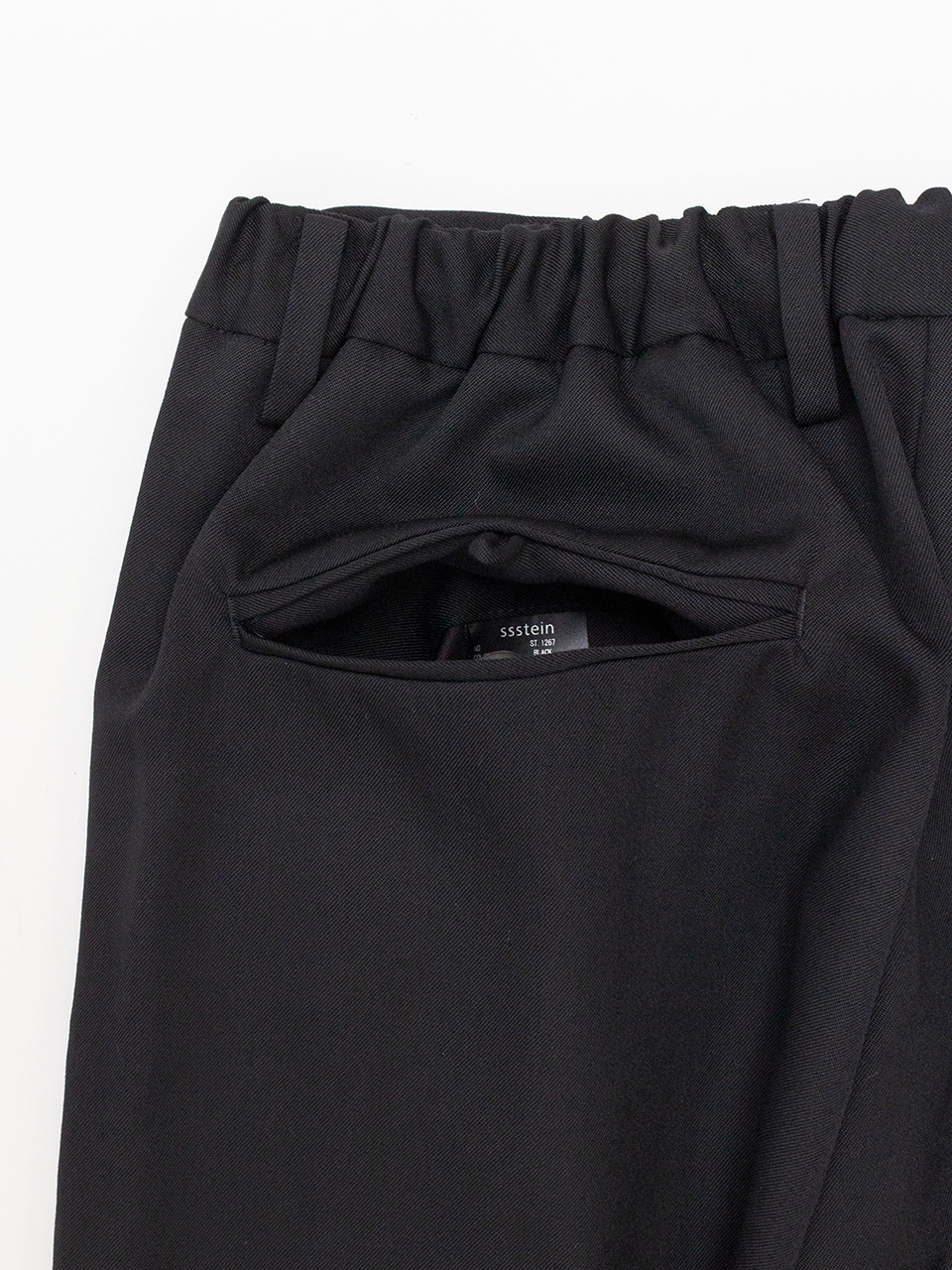 TWO TUCK EASY TROUSERS-ツータックイージートラウザー-ssstein