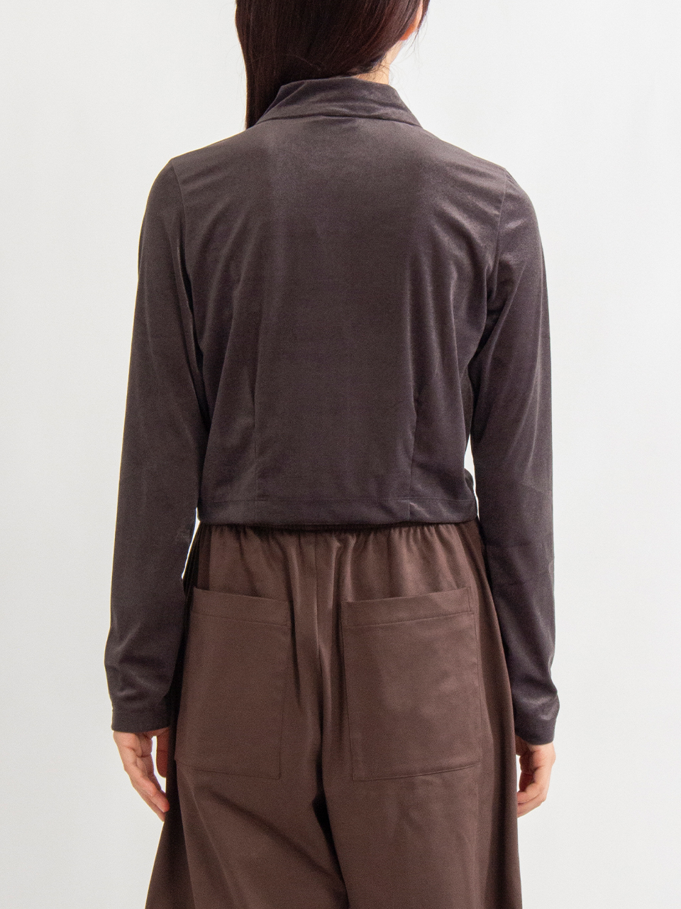 c*o様 ★新品未使用PHEENY★Sheer velour layered p PHEENY] フィーニー Sheer velour layered pants(BLACK)