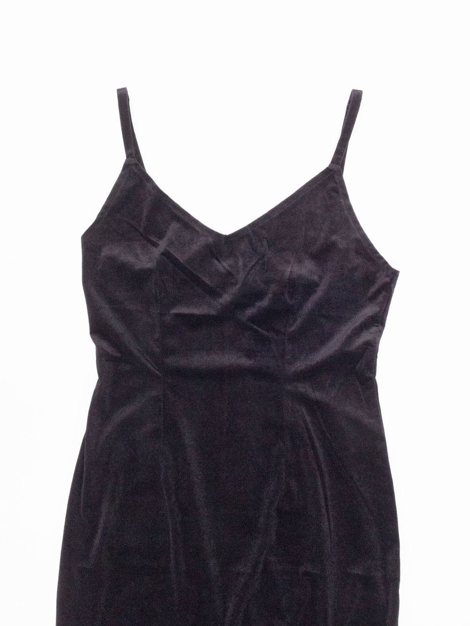 Sheer velour camisole dress-シアーベロアキャミソールドレス