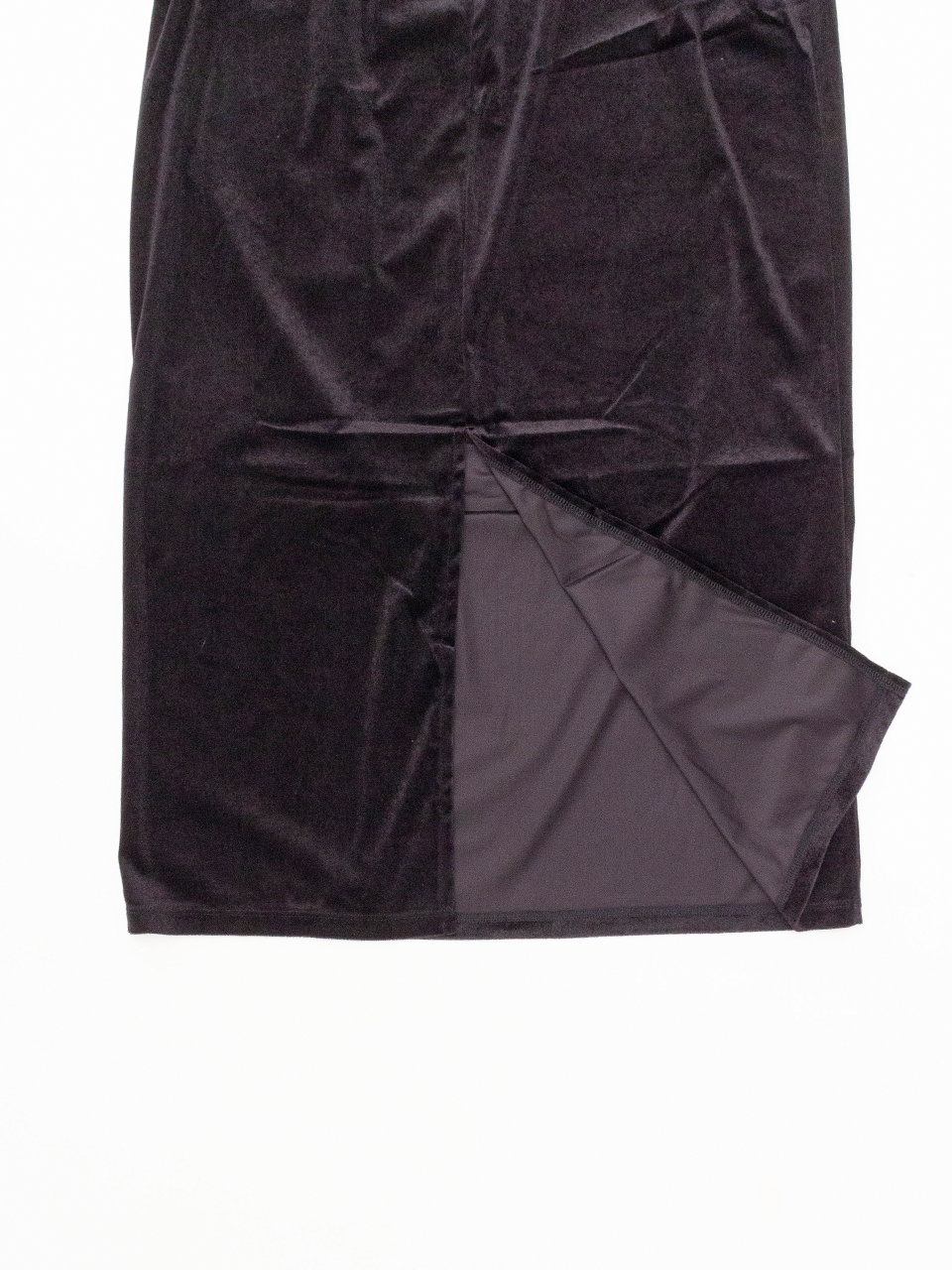 Sheer velour camisole dress-シアーベロアキャミソールドレス-PHEENY