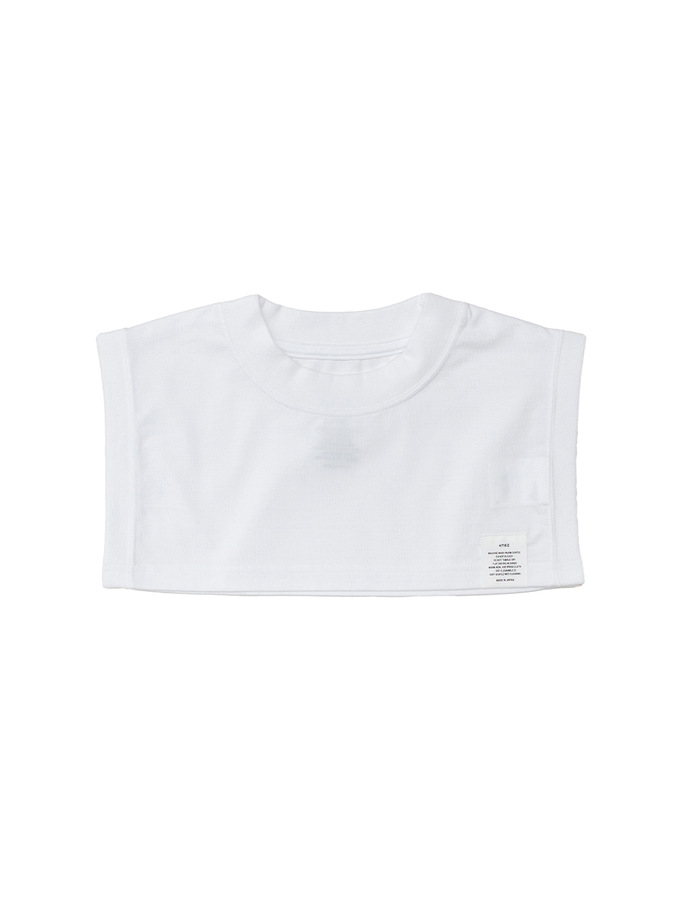 CROPPED OVERLAY TOP (6.5OZ)-クロップオーバーレイトップ-HYKE