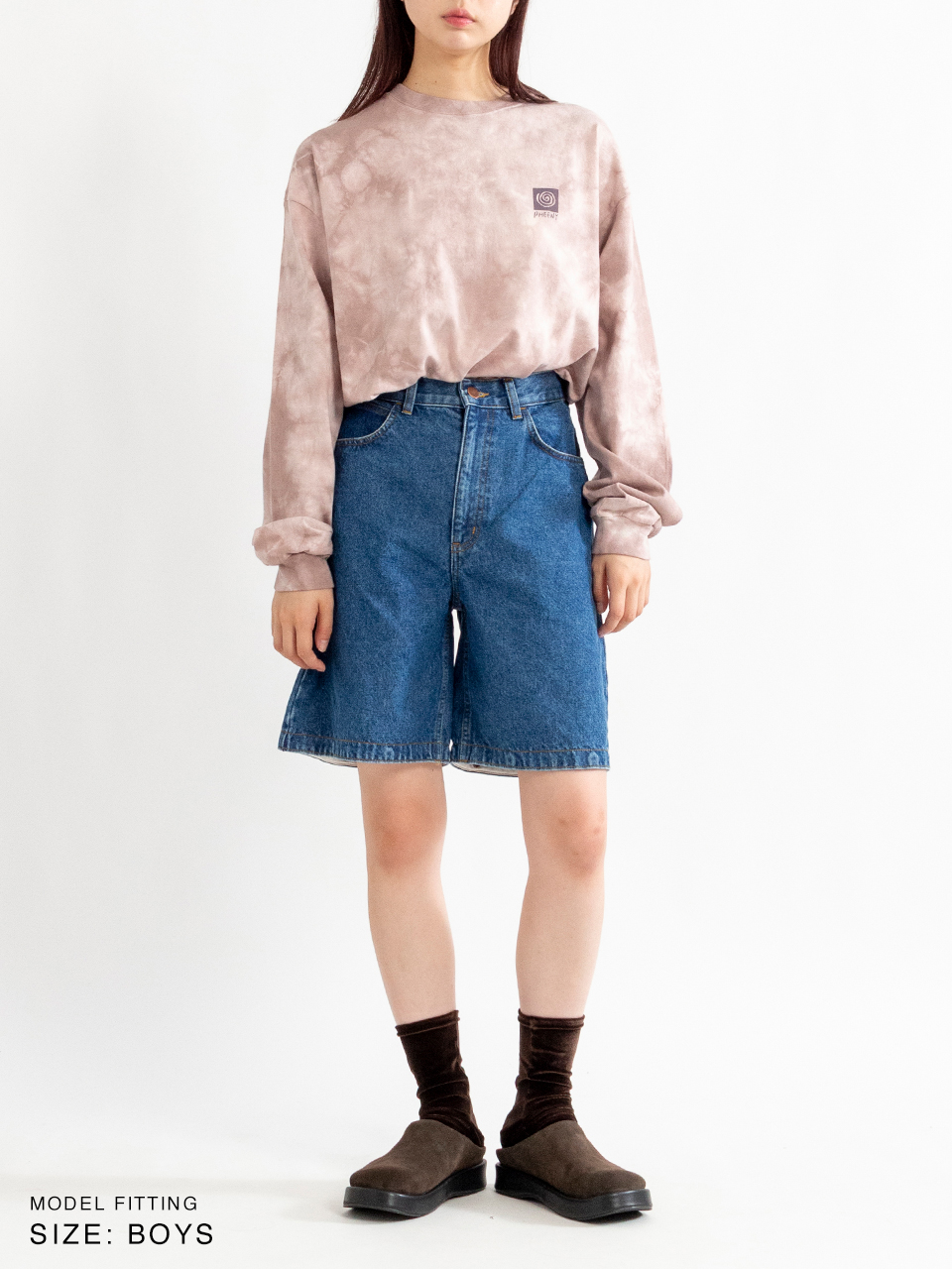 pheeny フィーニー　トップス Cotton inray stripe short tops