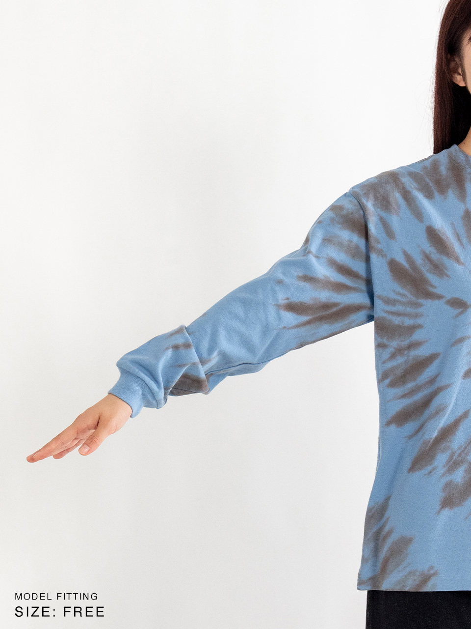 pheeny フィーニー　トップス PHEENY/PRINT JERSEY DRAPE NECK(MULTI)