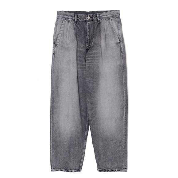 グラフペーパー 23AW 2タックセルビッジデニムパンツ グラフペーパー 23AW 2タックセルビッジデニムパンツ グラフペーパー