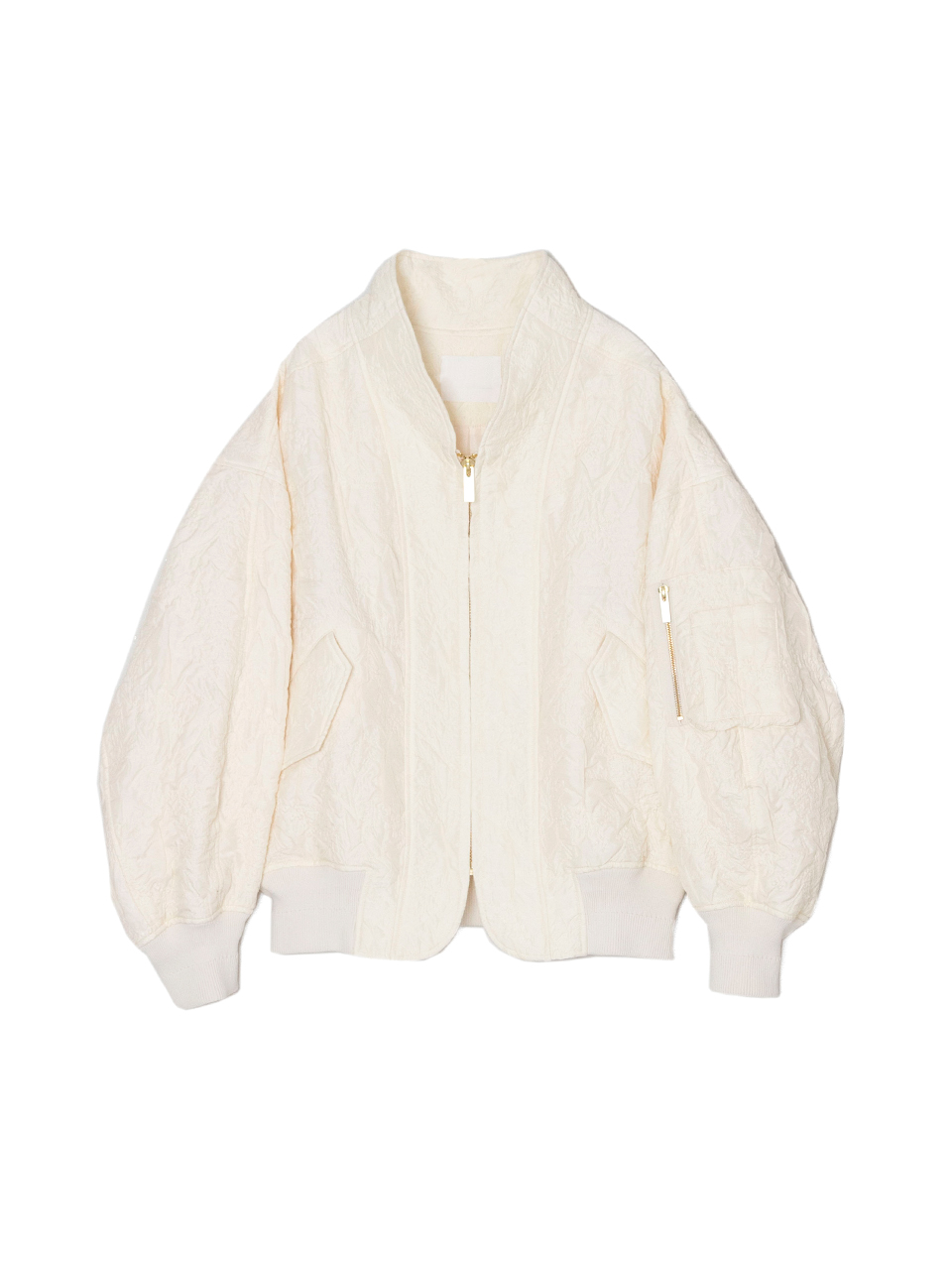 Floral Jacquard Triple Cloth Jacket-フローラルジャカード