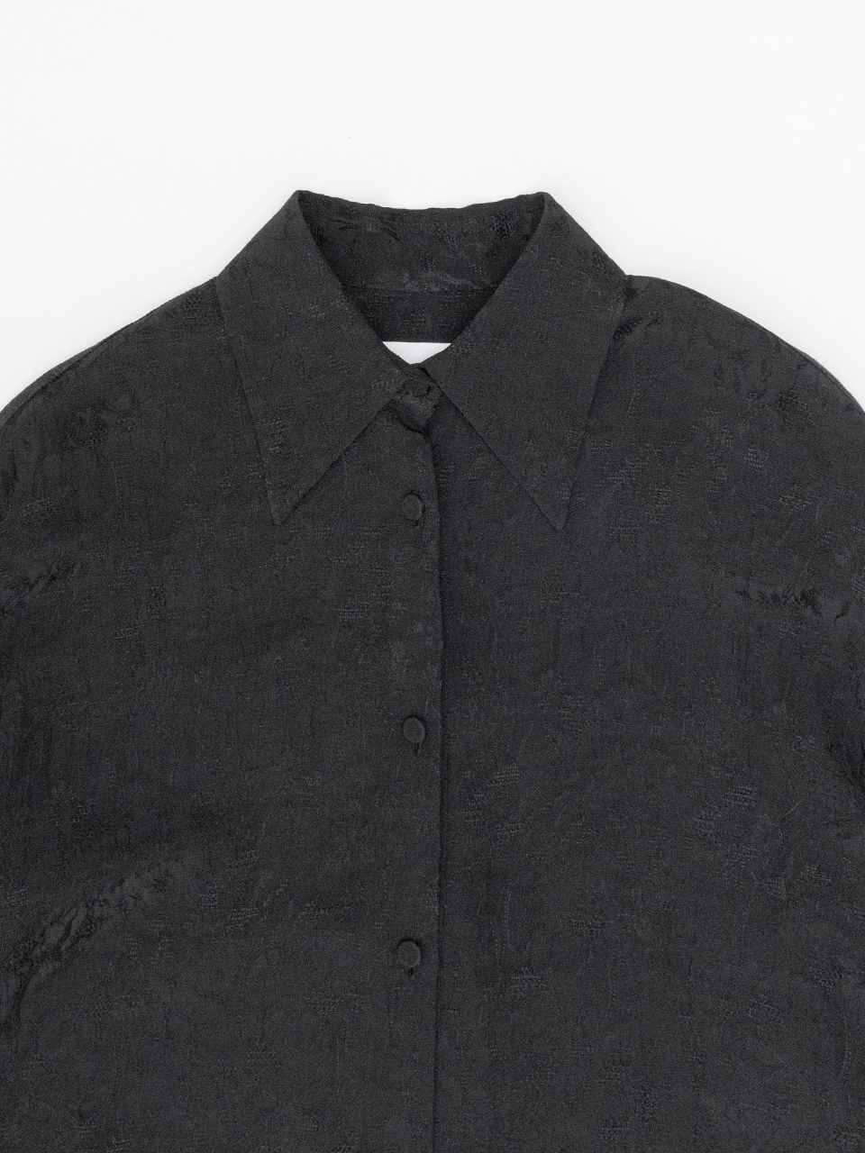 トップス mame 20AW Floral Cut Jacquard Shirt マメクロゴウチ 20AW Floral Cut Jacquard Shirt シャツ