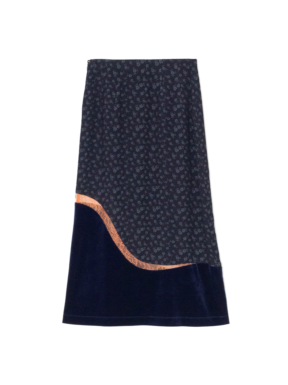 まや　希少　未使用Mame Kuroguchi スカート　サイズ2 Floral Jacquard A Line Skirt-フローラルジャカードAライン