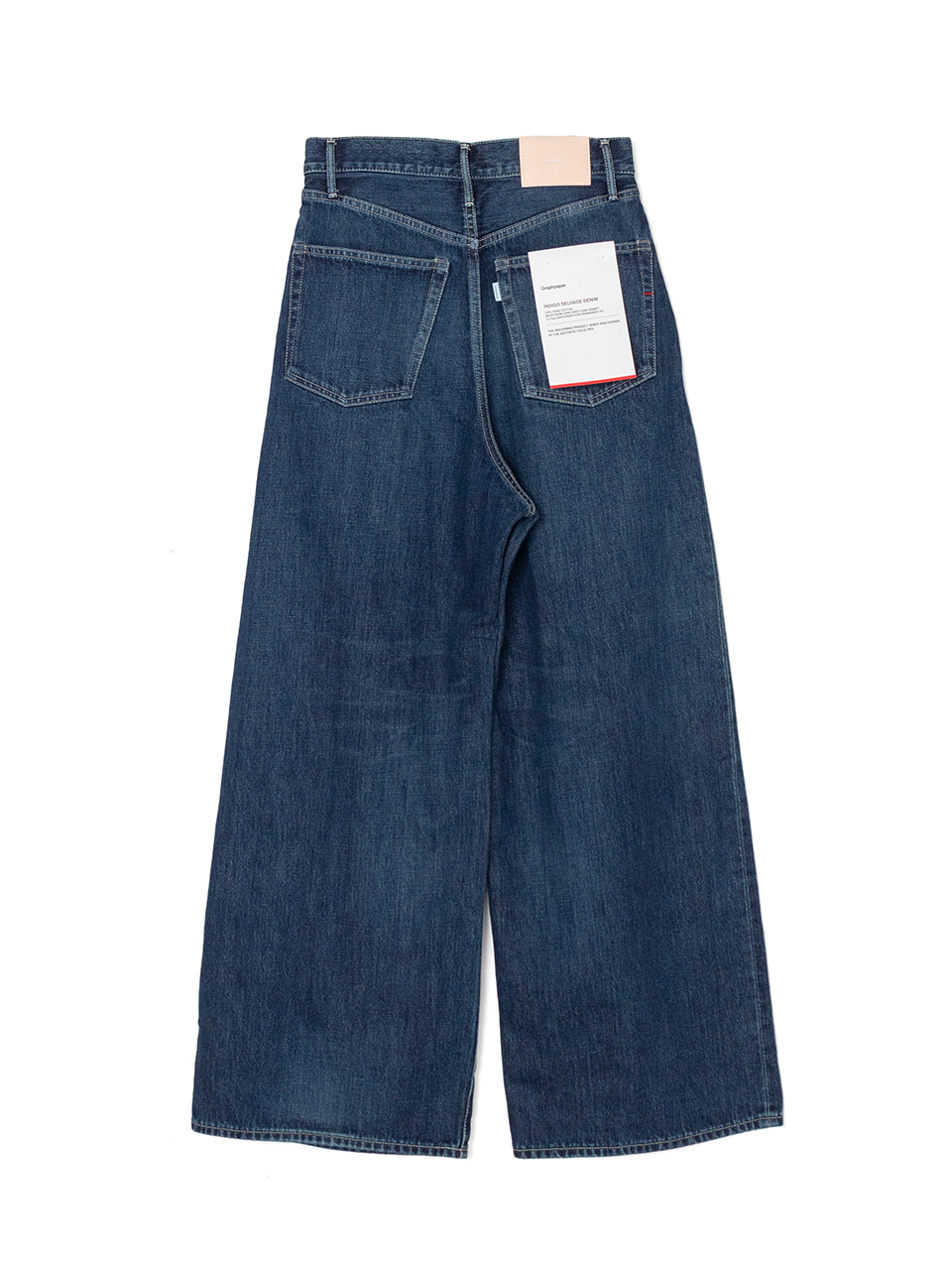 ツーページ Selvage Denim Two Tuck Wide Pants-セルビッジデニムツータック