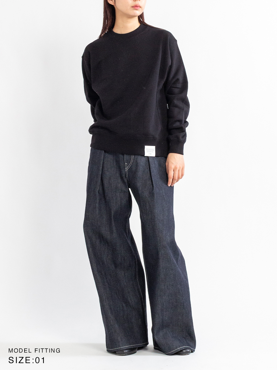 【美品】HYKE スウェット　HYKE(ハイク) SWEAT SHIRT SWEAT SHIRT-スウェットシャツ-HYKE（ハイク）| stcompany
