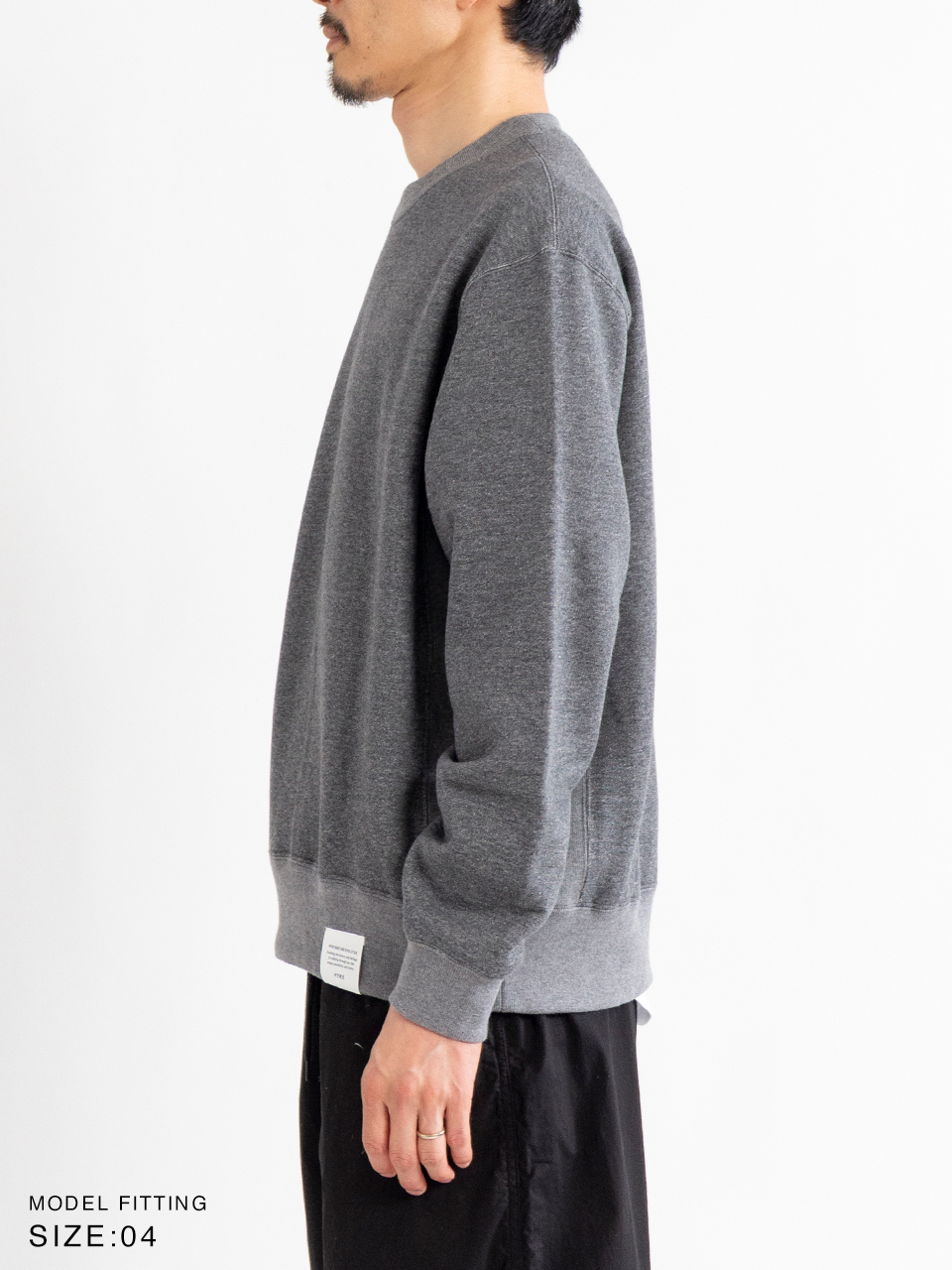 HYKE 2025SS スウェット SWEAT SHIRT-スウェットシャツ-HYKE（ハイク）| stcompany