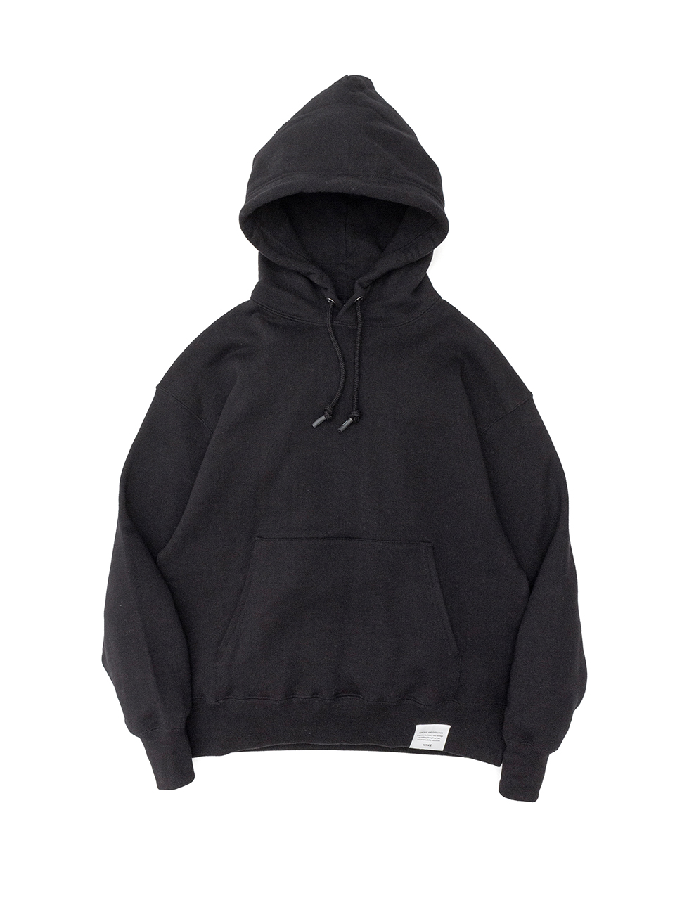 HYKE オーバーサイズパーカー フーディー スウェット 黒 SWEAT HOODIE-スウェットフーディー-HYKE(ハイク)| stcompany