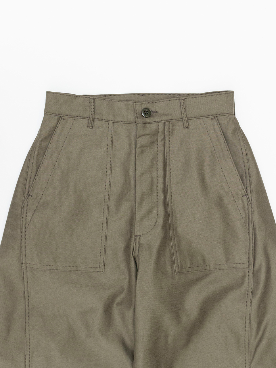 BACK SATIN BARREL-LEG PANTS-バックサテンバレルレッグパンツ