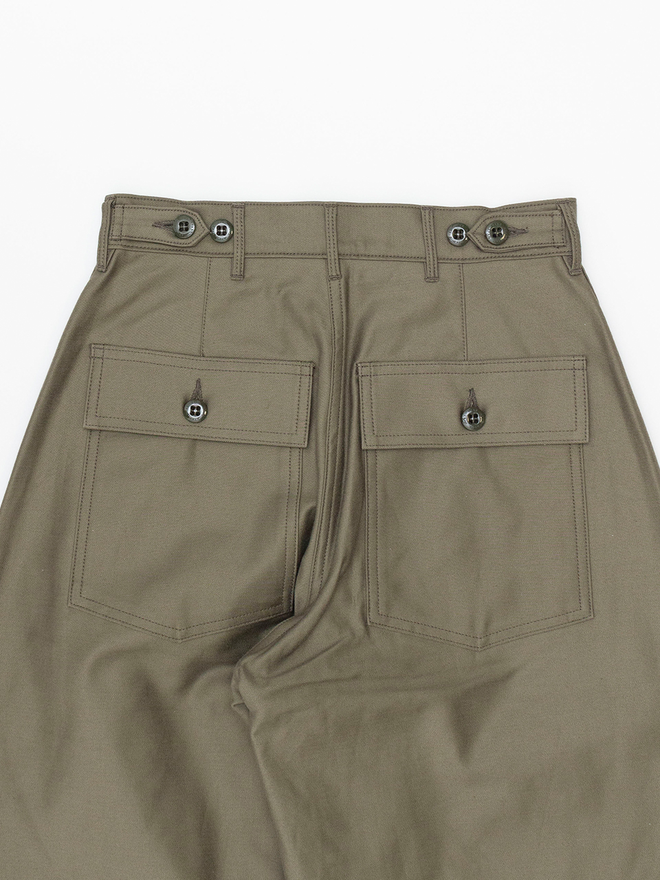 BACK SATIN BARREL-LEG PANTS-バックサテンバレルレッグパンツ