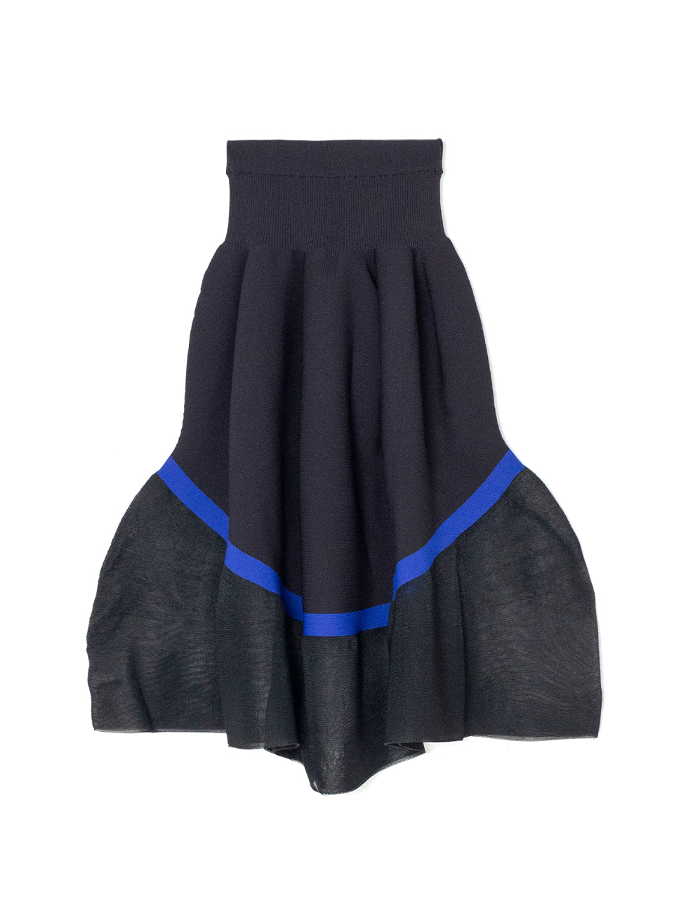 CFCL POTTERY LUCENT SKIRT size 1 黒 POTTERY LUCENT ROUND SKIRT-ポタリールーセントラウンド