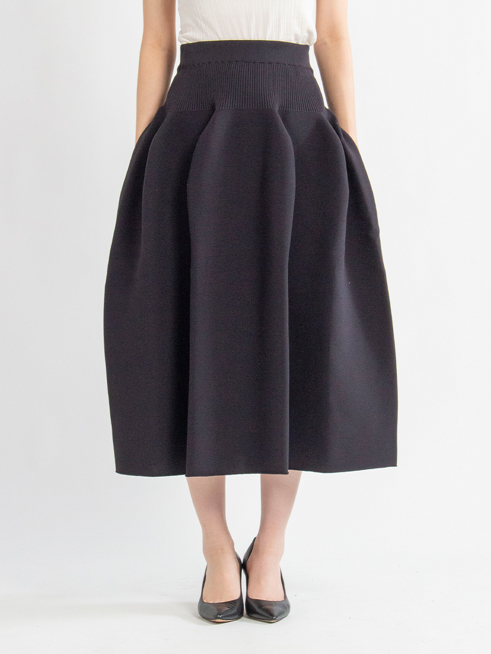 ■CFCL■人気アイテム ポタリークリースカート 国内発 すぐ届く POTTERY SKIRT-ポタリースカート-CFCL（シーエフシーエル）通販