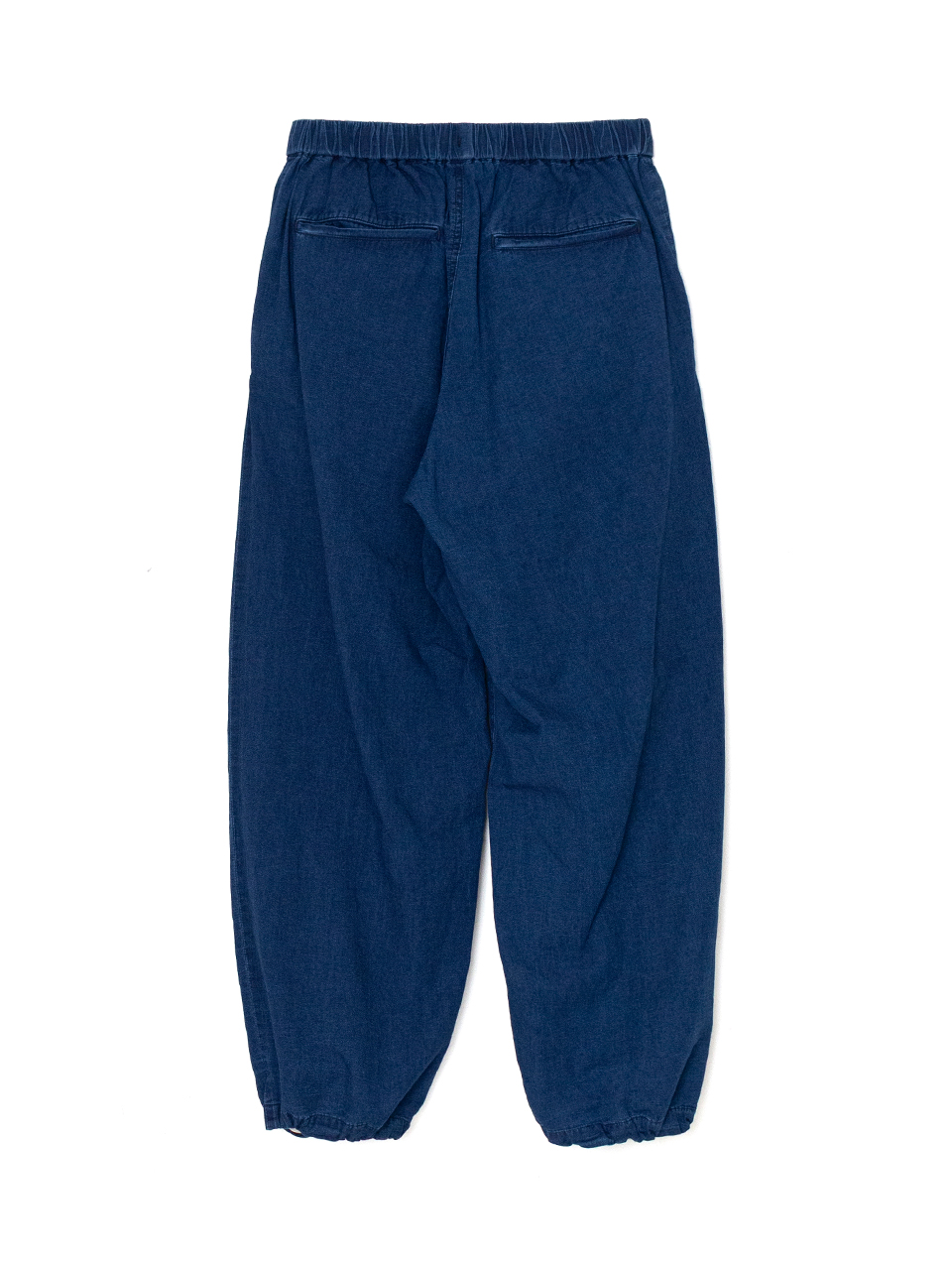 SIDOGRAS Indigo Poplin Track Pants-シドグラスインディゴポプリン