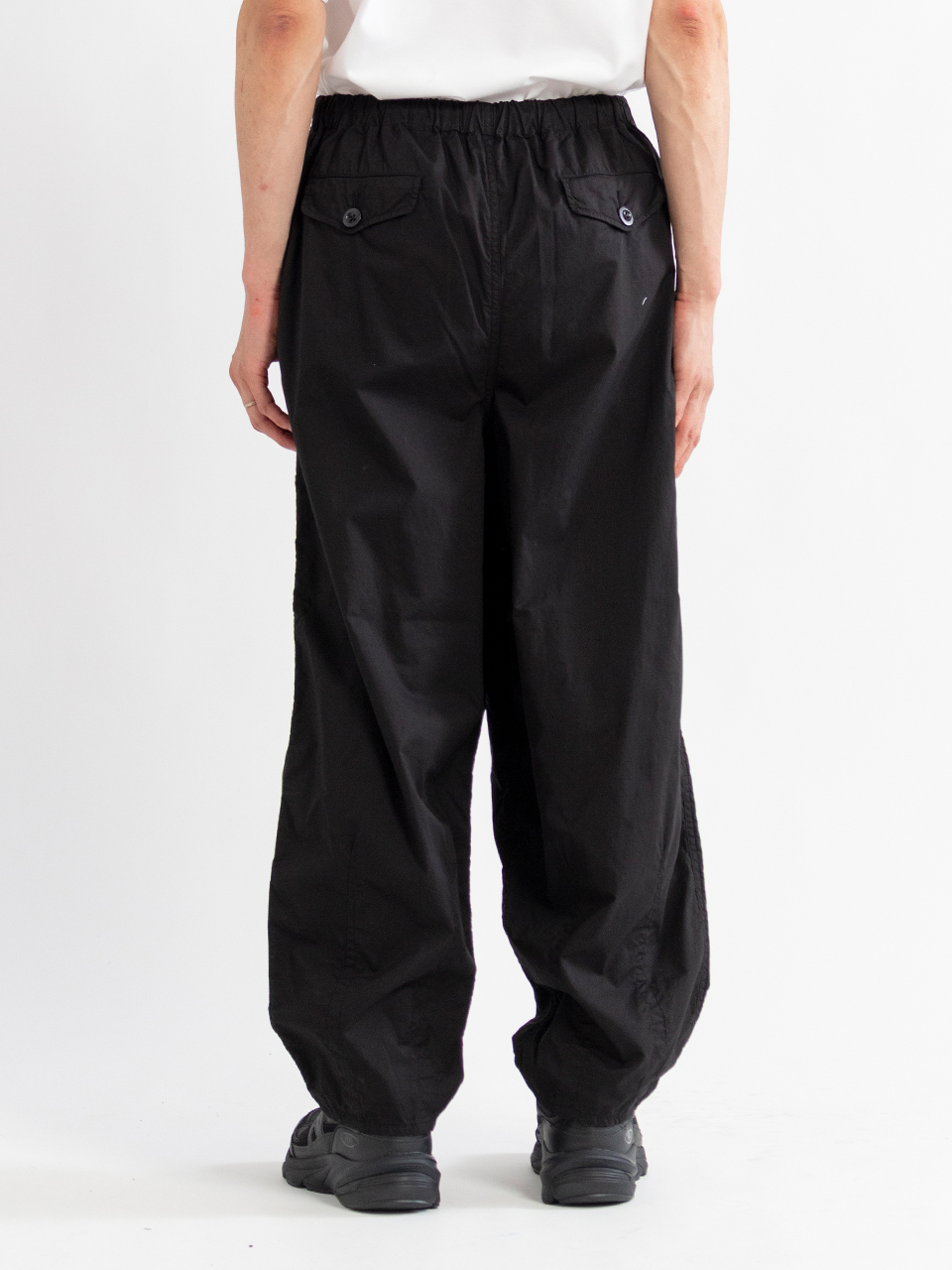 graphpaperパラシュートパンツ☆ Graphpaper(グラフペーパー) / COTTON LINEN MOLESKIN PARACHUTE