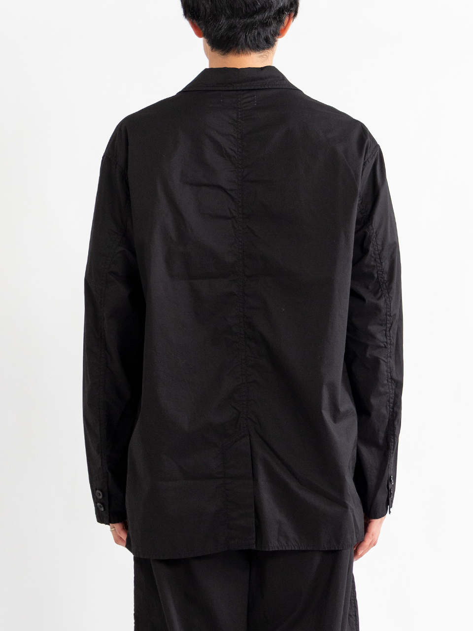 Garment Dyed Typewriter Oversized Jacket-ガーメントダイ