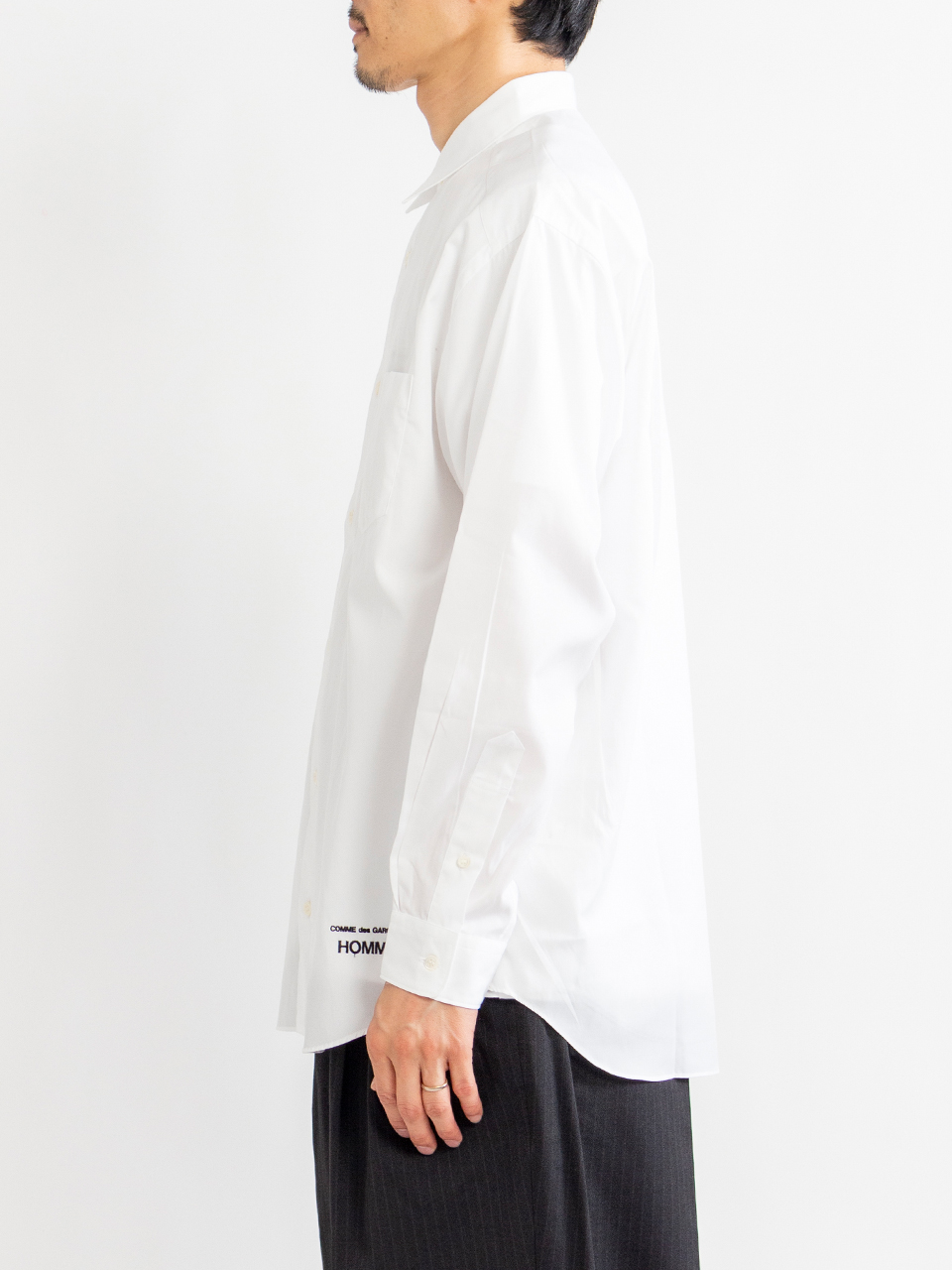 comme des garcons homme コットンブロードシャツ S COMME des GARCONS HOMME（コム デ ギャルソン・オム）の