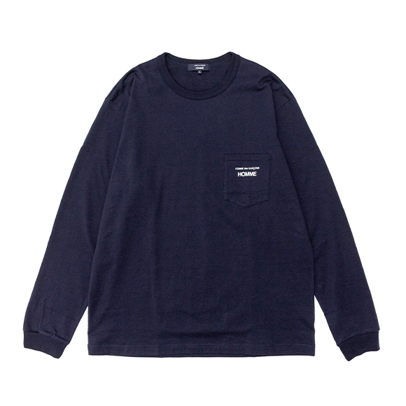 Cotton jersey product printed long sleeve T-shirt-コットン