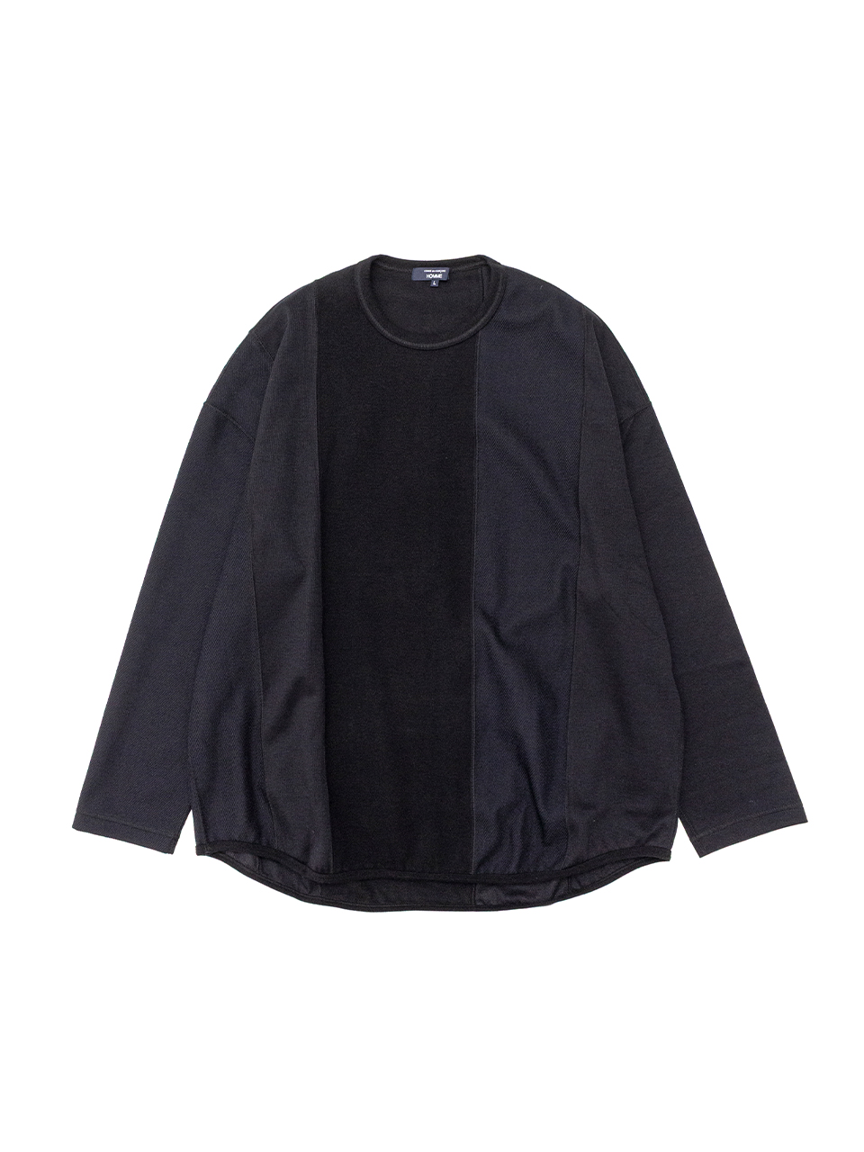 Cotton millingxEster wool RussellxCotton double face T-shirt