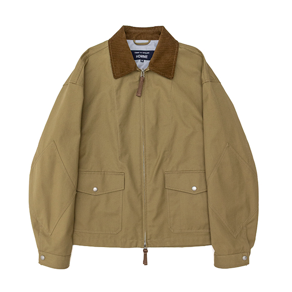 Cotton nylon cordura 3 layer blouson-コットンナイロンコーデュラ3