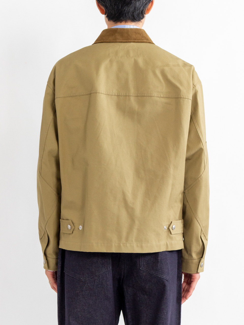 Cotton nylon cordura 3 layer blouson-コットンナイロンコーデュラ3