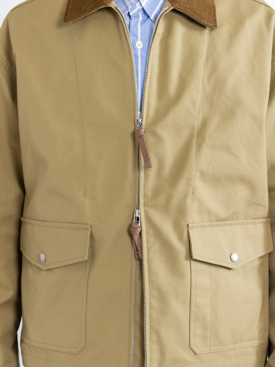 Cotton nylon cordura 3 layer blouson-コットンナイロンコーデュラ3