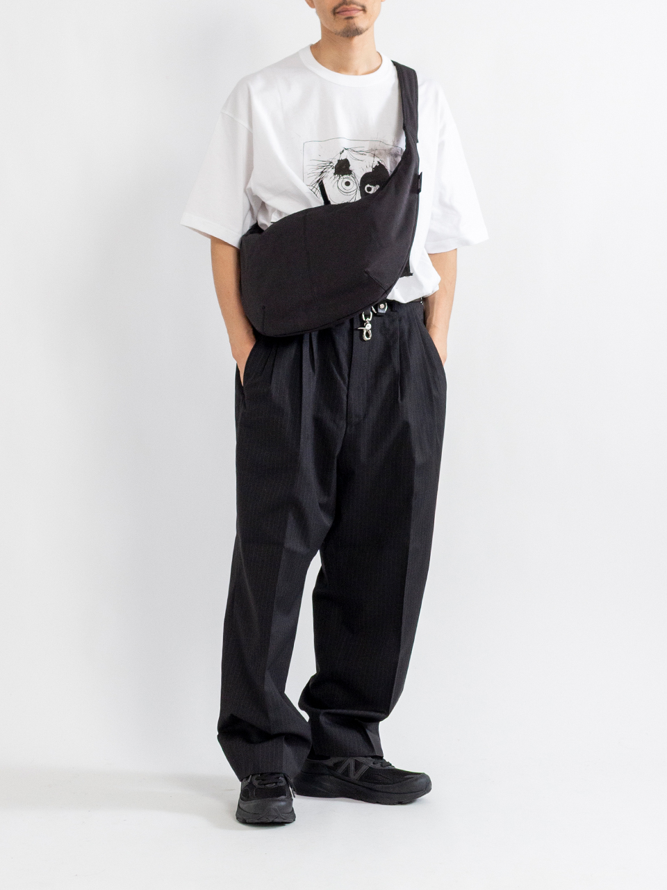 commedesgarcons homme 25aw エステルスウェッードバッグ Ester suede bag-エスタースエードバッグ-COMME des GARCONS
