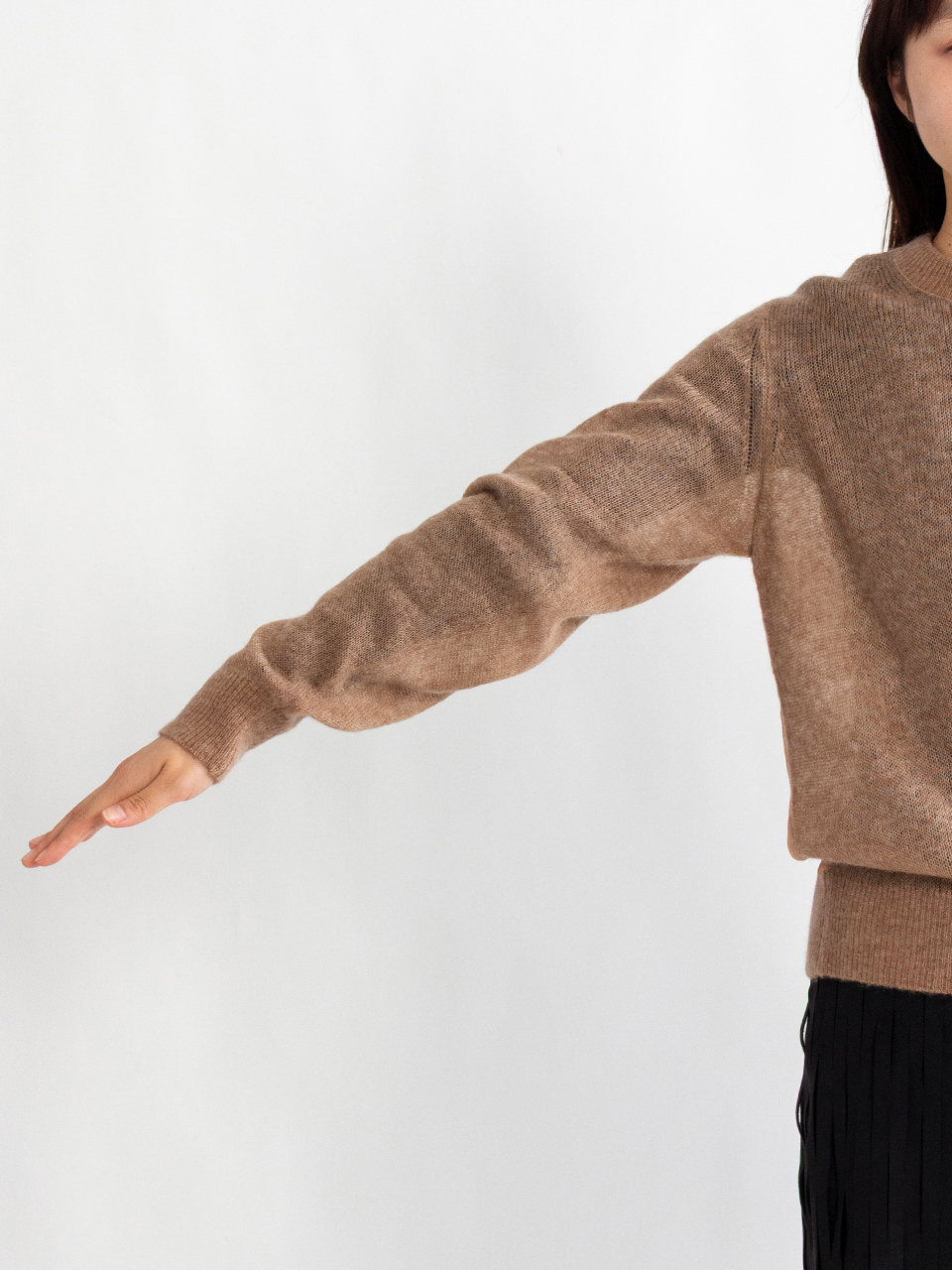 C/S SWEATER コットンシルクセーター HYKE（ハイク）通販| st